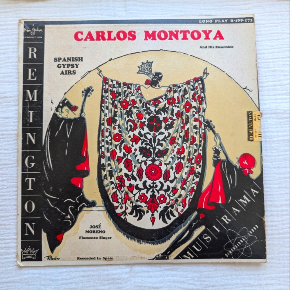 Carlos Montoya Spanish Gypsy Airs Vinyl Record